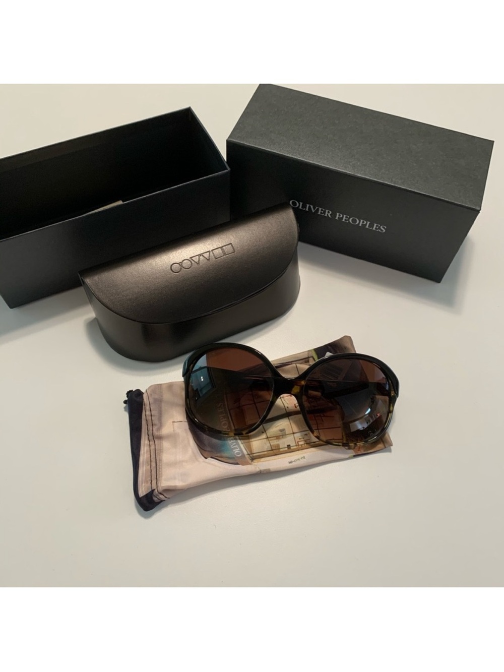 🌺SALE🌺 Oliver Peoples Women's Oversized Tortoise Frame Brown Gradient Sunglasse